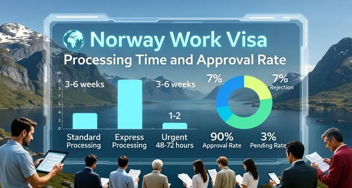 Norway Work Visa Processing Time and Approval Rate